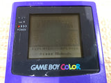 GameBoy Color Purple Console Nintendo Japan - With Defects MA1036