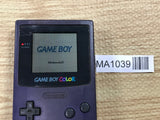 GameBoy Color Purple Console Nintendo Japan - With Defects MA1039
