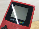 GameBoy Color Red Console Nintendo Japan - With Defects MA1041