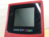GameBoy Color Red Console Nintendo Japan - With Defects MA1041