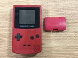 GameBoy Color Red Console Nintendo Japan - With Defects MA1041