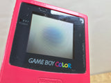 GameBoy Color Red Console Nintendo Japan - With Defects MA1042