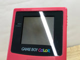 GameBoy Color Red Console Nintendo Japan - With Defects MA1043