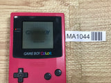 GameBoy Color Red Console Nintendo Japan - With Defects MA1044