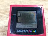 GameBoy Color Red Console Nintendo Japan - With Defects MA1045
