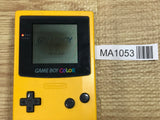 GameBoy Color Yellow Console Nintendo Japan - With Defects MA1053
