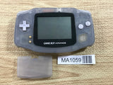 GameBoy Advance Milky Blue Console Nintendo Japan - Not Working MA1059