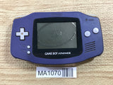 GameBoy Advance Violet Console Nintendo Japan - Not Working MA1070