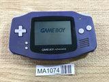 GameBoy Advance Violet Console Nintendo Japan - With Defects MA1074