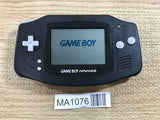 GameBoy Advance Black Console Nintendo Japan - Tested Working MA1076