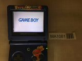 GameBoy Advance SP Azurite Blue Console Nintendo Japan - Tested Working MA1081