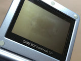 GameBoy Advance SP Pearl Blue Console Nintendo Japan - With Defects MA1085