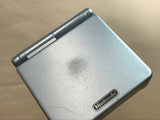 GameBoy Advance SP Pearl Blue Console Nintendo Japan - With Defects MA1085