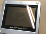 GameBoy Advance SP Pearl Blue Console Nintendo Japan - With Defects MA1085