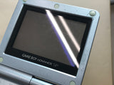 GameBoy Advance SP Pearl Blue Console Nintendo Japan - Tested Working MA1086