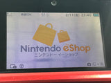 Nintendo 3DS Flare Red Console Nintendo Japan - With Defects MA1095