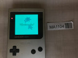 GameBoy Light Silver Console Nintendo Japan - With Defects MA1104 - Photo 1