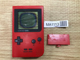 GameBoy Pocket Red Console Nintendo Japan - Not Working MA1113 - Photo 1