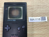 GameBoy Pocket Black Console Nintendo Japan - With Defects MA1118 - Photo 1