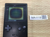 GameBoy Pocket Black Console Nintendo Japan - With Defects MA1119 - Photo 1