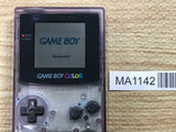 GameBoy Color Clear Purple Console Nintendo Japan - With Defects MA1142 - Photo 1