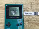 GameBoy Color Blue Console Nintendo Japan - With Defects MA1151 - Photo 1
