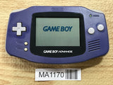 GameBoy Advance Violet Console Nintendo Japan - With Defects MA1170 - Photo 1