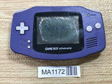 GameBoy Advance Violet Console Nintendo Japan - With Defects MA1172 - Photo 1