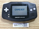 GameBoy Advance Black Console Nintendo Japan - With Defects MA1173 - Photo 1