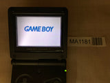 GameBoy Advance SP Onyx Black Console Nintendo Japan - With Defects MA1181 - Photo 1