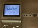 GameBoy Advance SP Platinum Silver Console Nintendo Japan - With Defects MA1185 - Photo 1