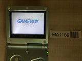 GameBoy Advance SP Pearl Blue Console Nintendo Japan - With Defects MA1189 - Photo 1