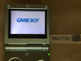 GameBoy Advance SP Pearl Blue Console Nintendo Japan - With Defects MA1191 - Photo 1