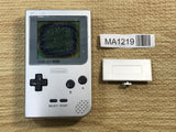 GameBoy Pocket Silver Console Nintendo Japan - Not Working MA1219 - Photo 1