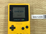 GameBoy Color Yellow Console Nintendo Japan - With Defects MA1235 - Photo 1