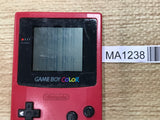 GameBoy Color Red Console Nintendo Japan - With Defects MA1238 - Photo 1