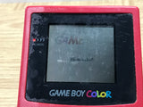 GameBoy Color Red Console Nintendo Japan - With Defects MA1238 - Photo 2