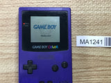 GameBoy Color Purple Console Nintendo Japan - With Defects MA1241 - Photo 1