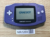 GameBoy Advance Violet Console Nintendo Japan - With Defects MA1269 - Photo 1
