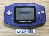 GameBoy Advance Violet Console Nintendo Japan - With Defects MA1271 - Photo 1