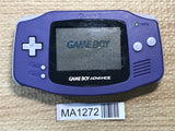GameBoy Advance Violet Console Nintendo Japan - With Defects MA1272 - Photo 1