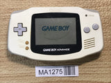 GameBoy Advance White Console Nintendo Japan - With Defects MA1275 - Photo 1