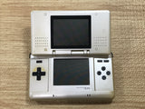 Nintendo DS Platinum Silver Console Nintendo Japan - With Defects MA1290 - Photo 2