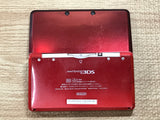 Nintendo 3DS Flare Red Console Nintendo Japan - With Defects MA1313 - Photo 3