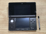 Nintendo 3DS Cosmo Black Console Nintendo Japan - Tested Working MA1315 - Photo 2