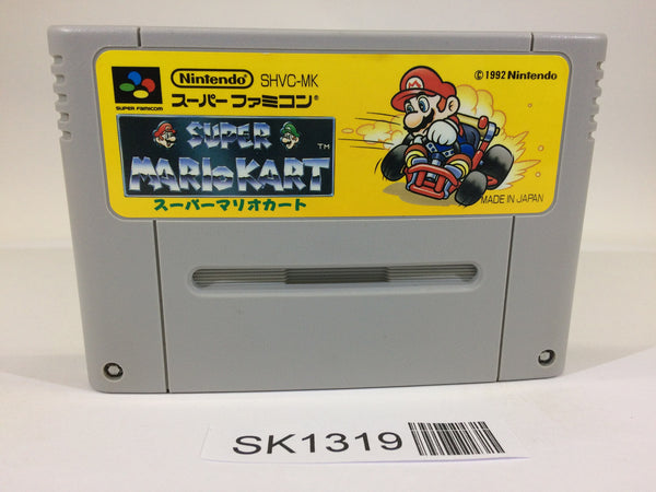 SK1319 Super Mario Kart SNES Super Famicom Japan