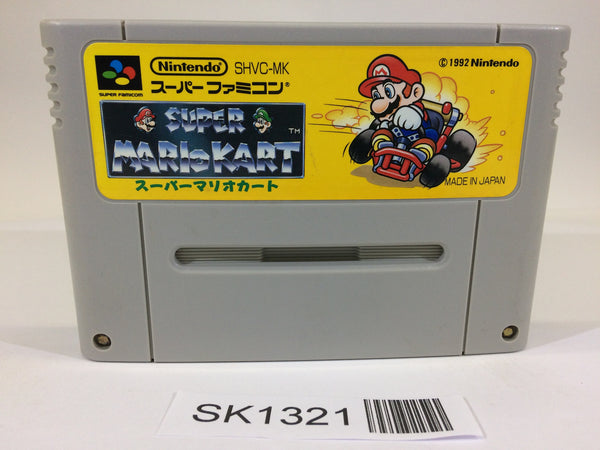SK1321 Super Mario Kart SNES Super Famicom Japan
