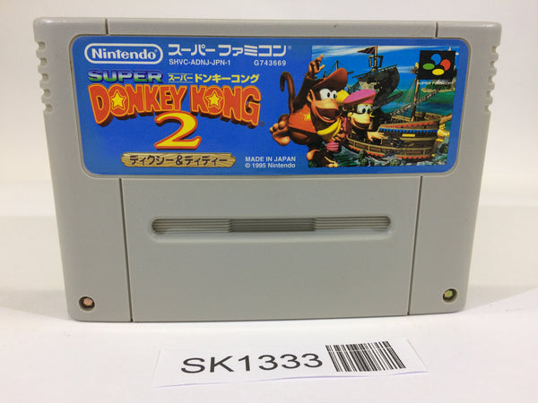 SK1333 Super Donkey Kong Country 2 SNES Super Famicom Japan
