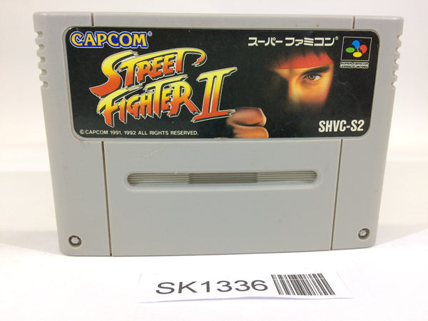 SK1336 Street Fighter II 2 SNES Super Famicom Japan