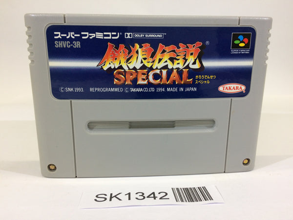 SK1342 Fatal Fury Special SNES Super Famicom Japan